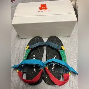 Teddy Fresh Shoes Teddy Fresh Combat Ready Sandals Poshmark - Main Image